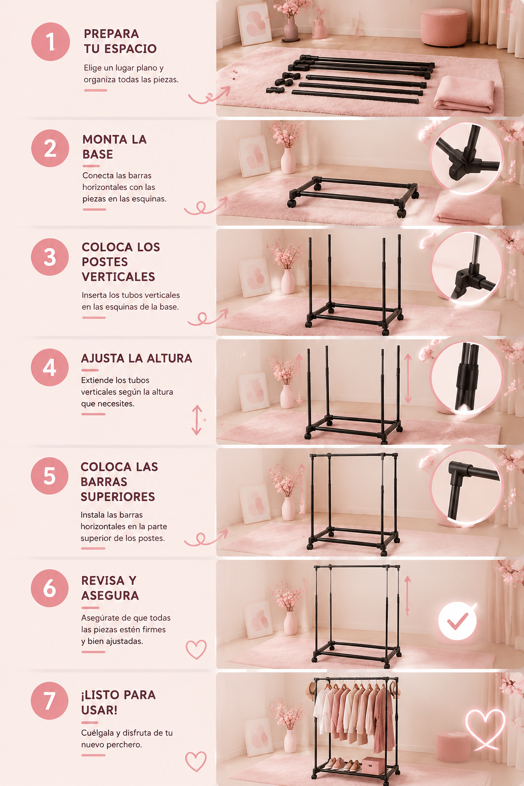 Tendedero Doble Organizador de Ropa TRIVOX | Más Espacio, Más Orden