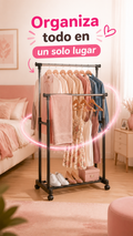 Tendedero Doble Organizador de Ropa TRIVOX | Más Espacio, Más Orden